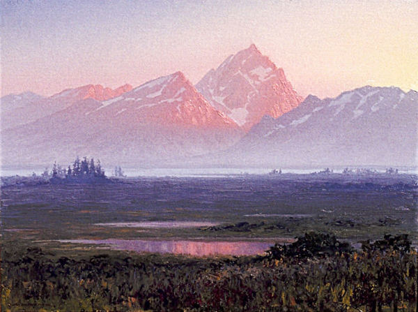 Charles Bradford Hudson - "Upper Sierra Landscape" - Oil on canvas - 24" x 32"